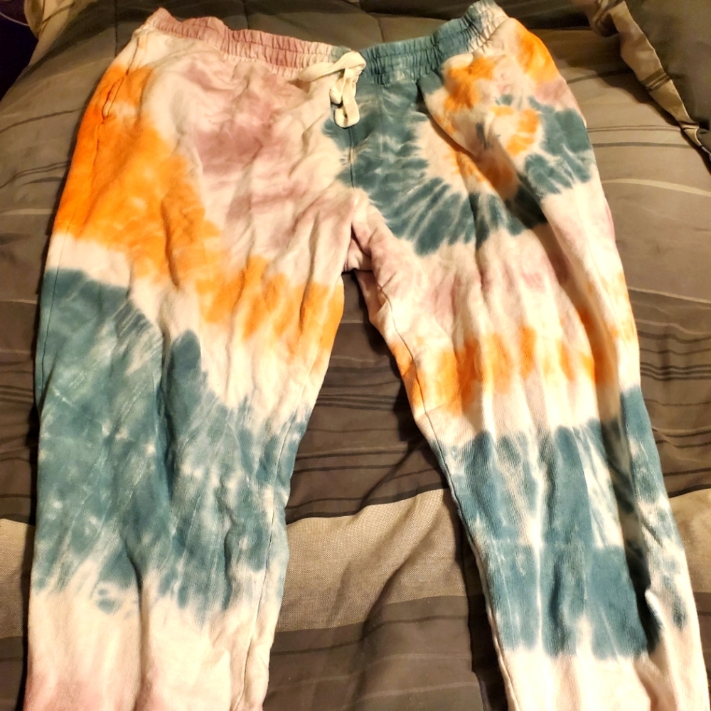 Tye dye joggers
